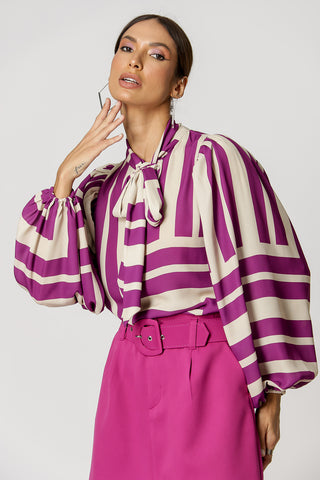 Blusa Laço - FUCSIA 7163