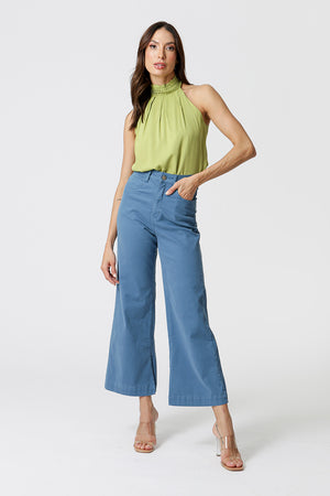 Blusa Gola De Pregas