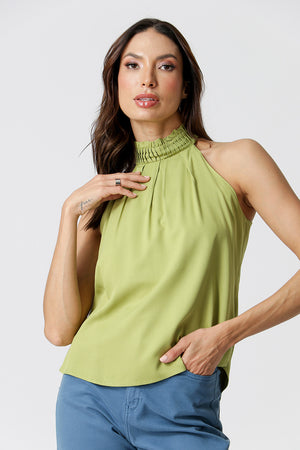 Blusa Gola De Pregas
