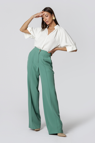 Blusa Detalhe Punho - OFF WHITE