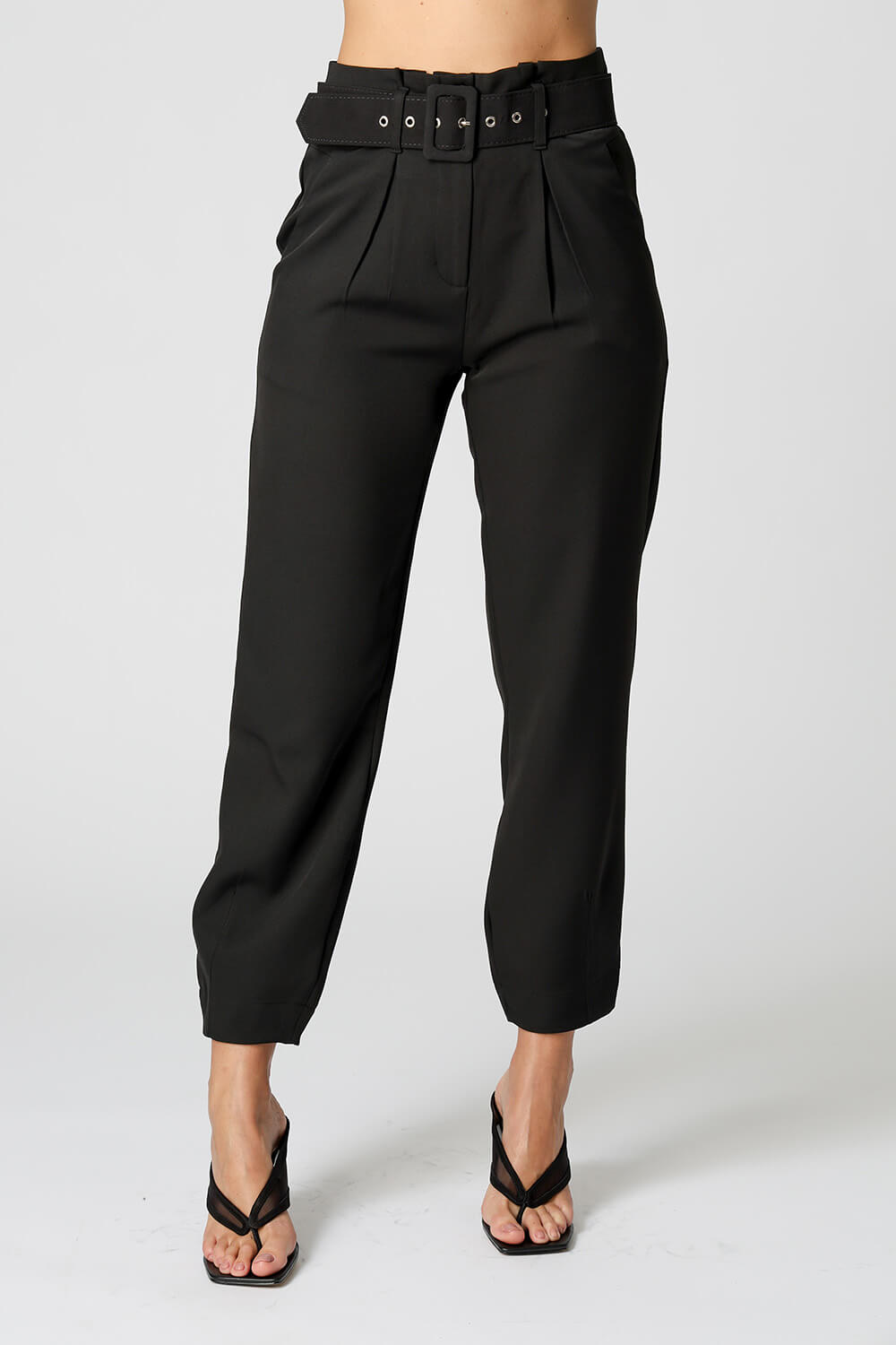 Calça Clochard Com Cinto