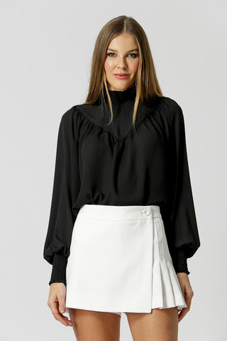 Blusa Franzida - PRETO