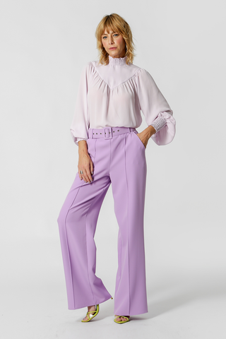 Blusa Franzida - LILAS CLARO