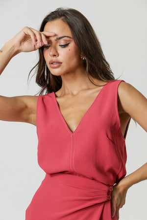 Blusa Pesponto Contrastante
