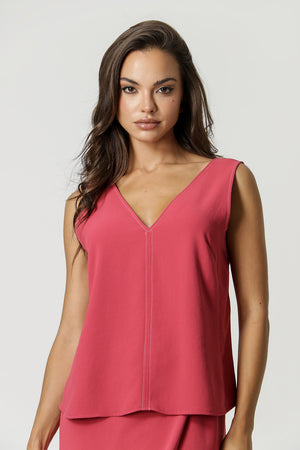 Blusa Pesponto Contrastante