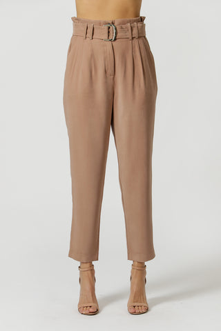 Calça Clochard Com Faixa - FENDI