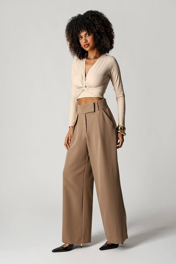 Blusa Manga Longa Twist