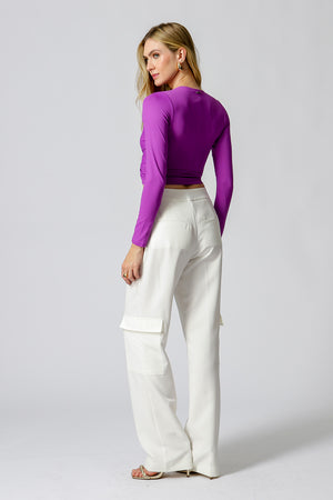 Blusa Manga Longa Twist TRIMIX