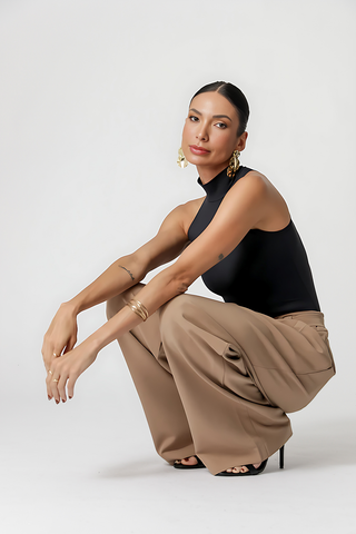 Blusa Gola Alta - PRETO
