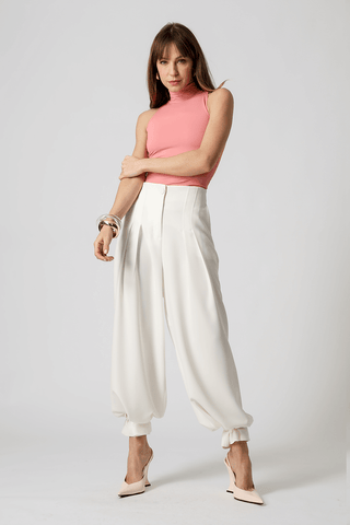 Blusa Gola Alta - ROSA CLARO