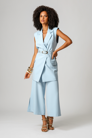 Vestido Colete Com Cinto - CIANO CL