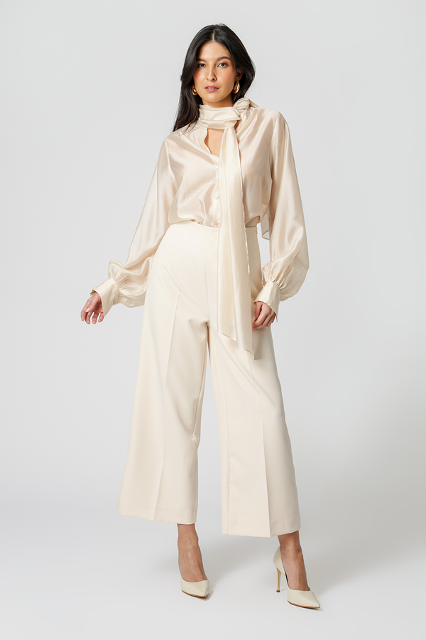 Calça Pantacourt Alfaiataria - CRU