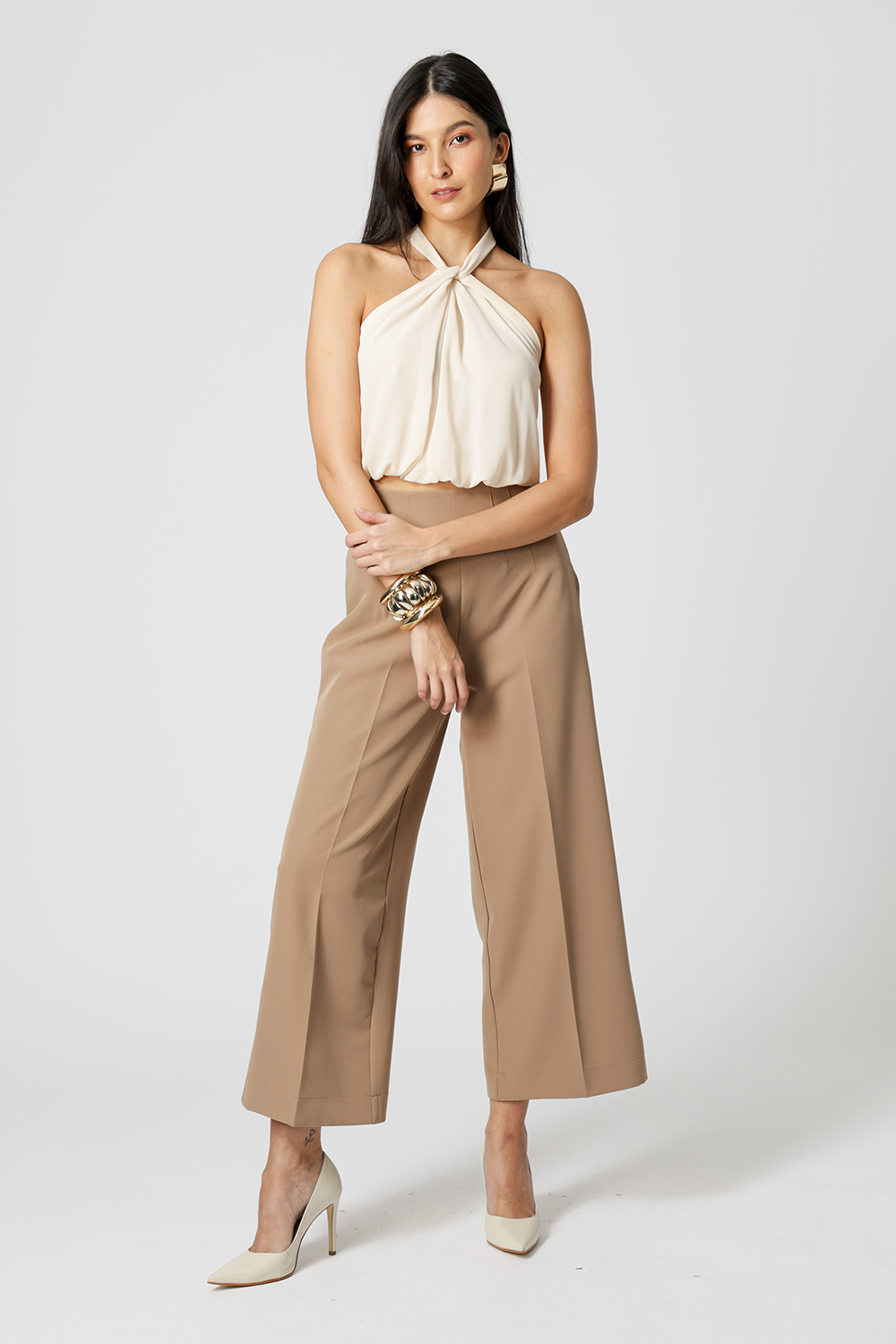 Calça Pantacourt Alfaiataria - FENDI