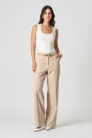 Regata Canelada Decote Quadrado