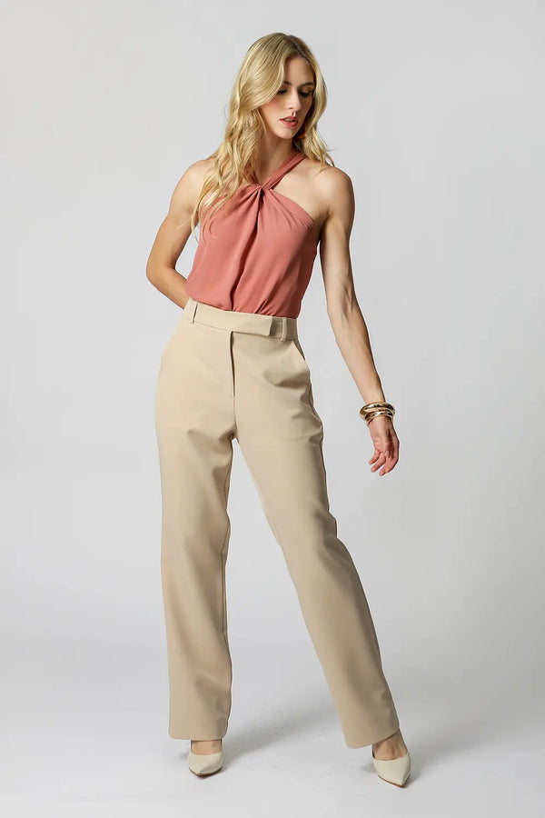 Blusa Com Gola Transpassada TRIMIX