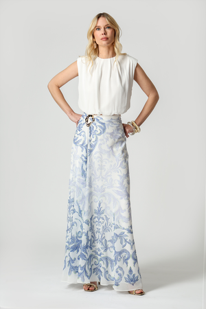 Blusa Balonê Com Ombro Estruturado