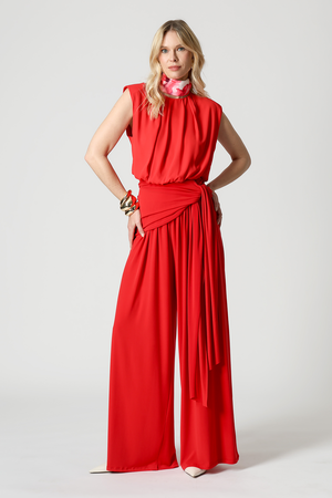 Blusa Balonê Com Ombro Estruturado