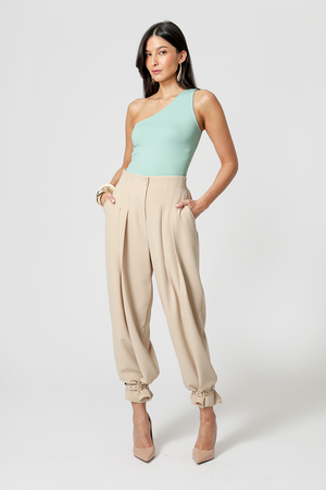 Blusa Ombro Único Malha Amni - MINERAL