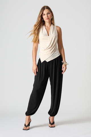 Blusa Decote Degagê Transpassada - CRU