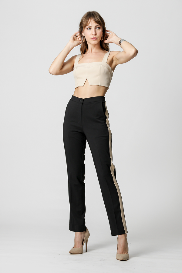 Top Com Detalhe De Fenda - AREIA 1