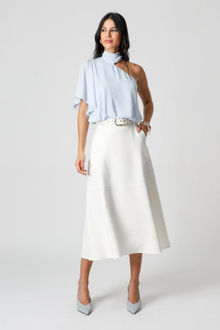 Blusa Balonê Com Manga Angel - AZUL CLARO