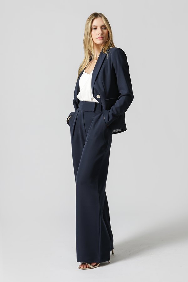 Blazer Básico Com Shape Clássico