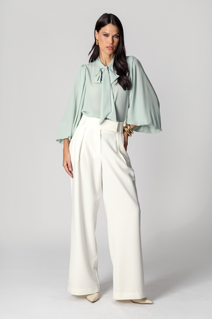 Blusa Estampada Com Laço - MINERAL 90167