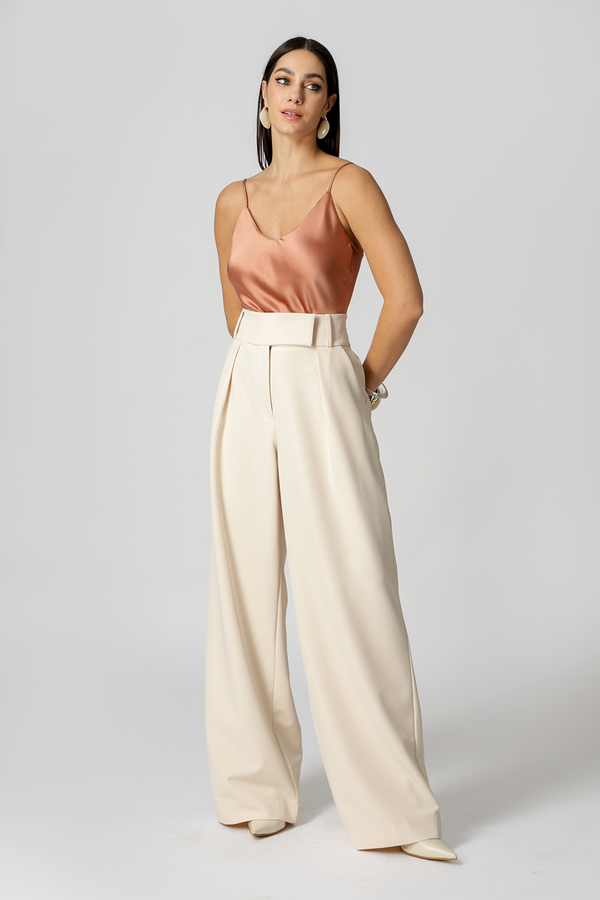 Body de Alcinha com Leve Textura - TELHA CL