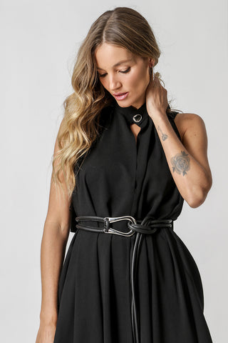 Blusa Multifuncional Com Capa - PRETO