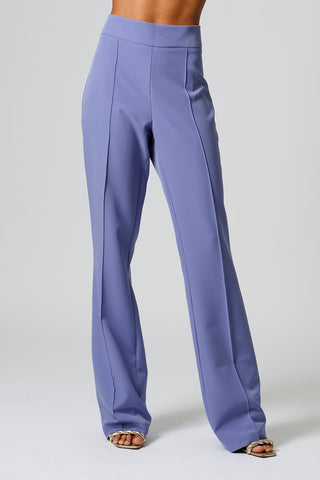 Calça Semi Flare Alfaiataria - AZUL