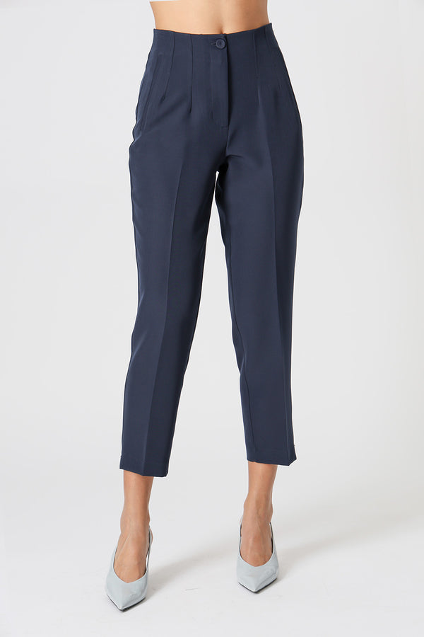 Calça Cenoura New Alfaiataria - MARINHO