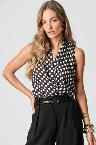Blusa Cachequer Estampada - PRETO 7204