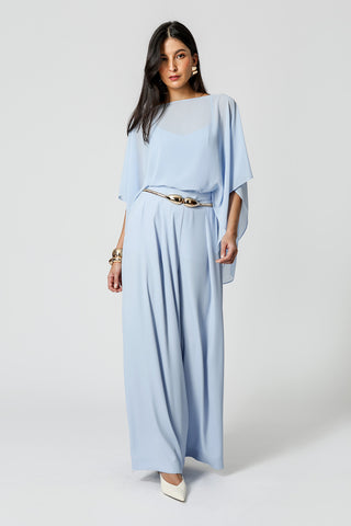 Blusa Kaftan - AZUL CLARO
