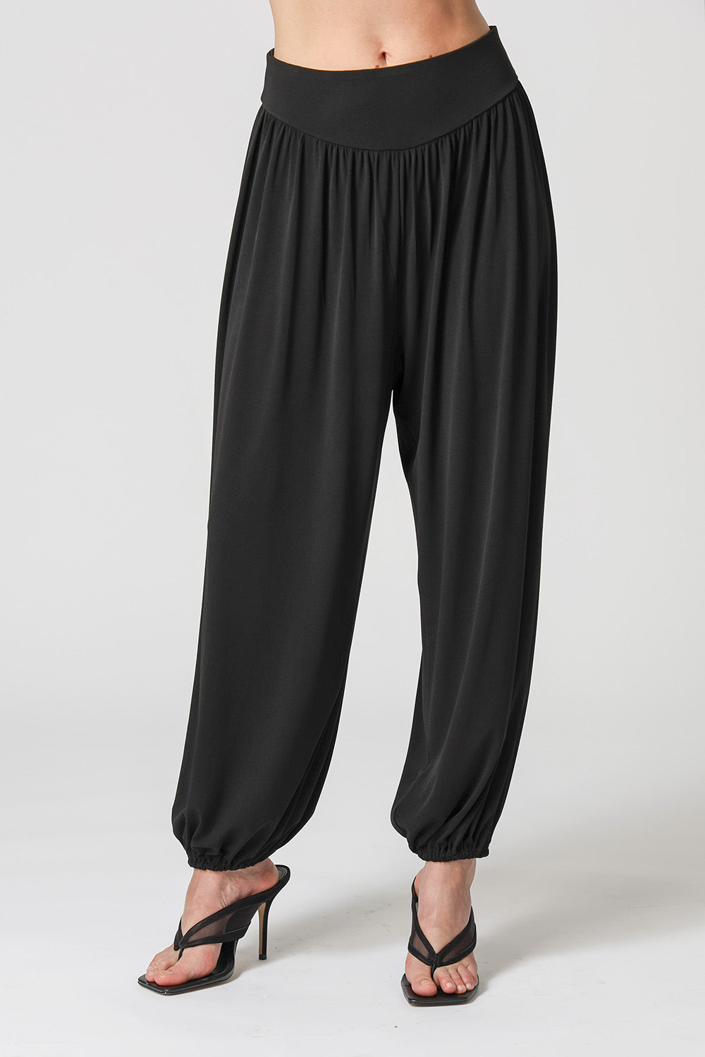 Calça Aladim Em Malha Ity - PRETO