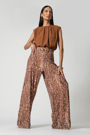 Blusa Balonê Com Ombro Estruturado