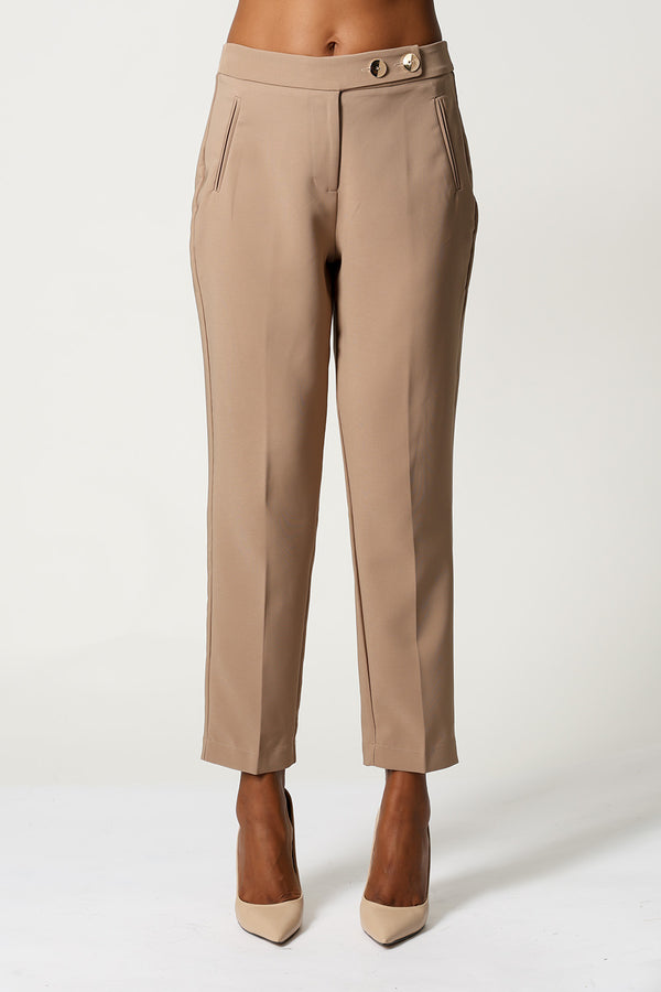 Calça Reta Alfaiataria - FENDI