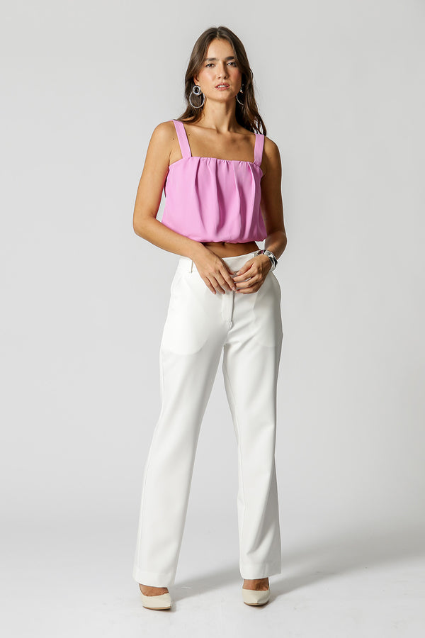 Blusa Balonê Alça Larga