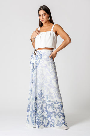 Blusa Balonê Alça Larga