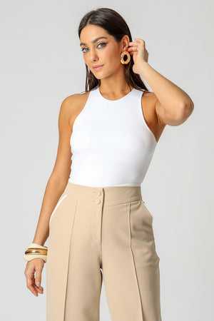 Blusa Regata Em Malha Amni