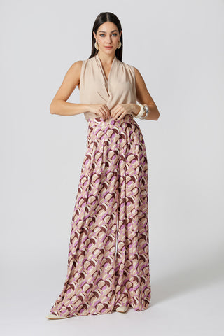 Blusa Cachequer Transpassada - AREIA