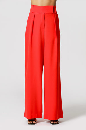 Calça Alfaiataria Pantalona Cós Minimalista