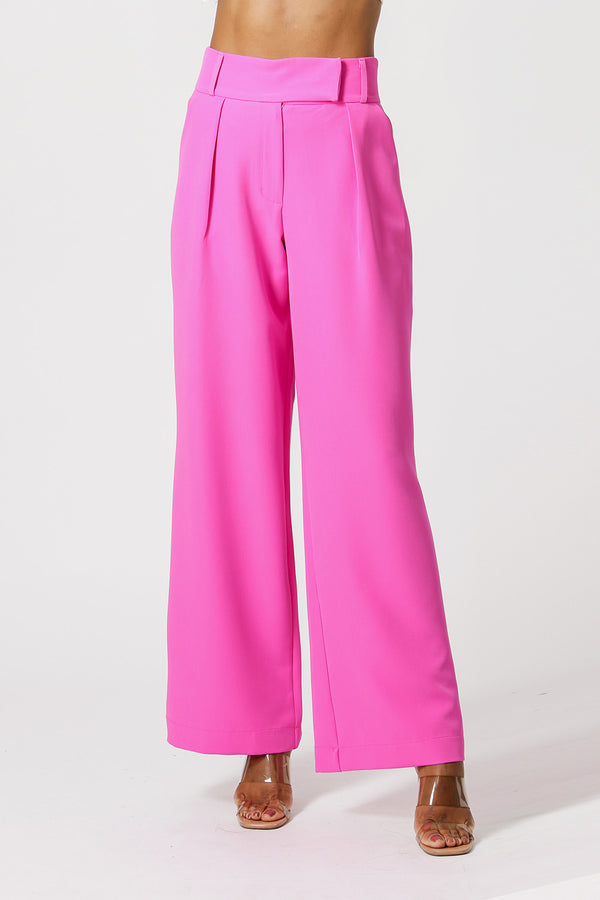 Calça Alfaiataria Pantalona Cós Minimalista