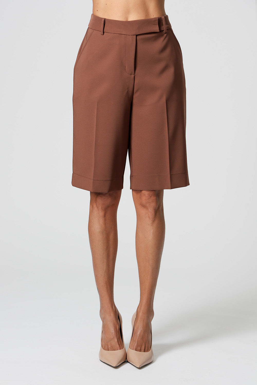 Bermudas minimalistas Jorts - TABACO