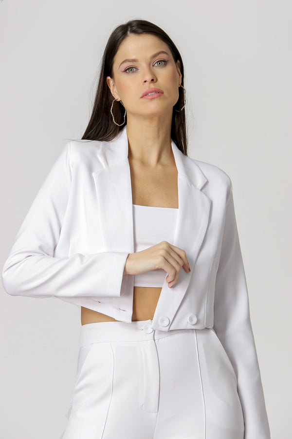 Blazer Cropped Alfaiataria