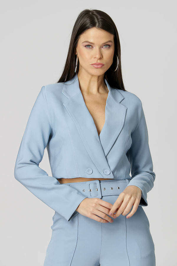 Blazer Cropped Alfaiataria