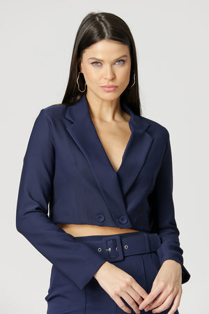 Blazer Cropped Alfaiataria