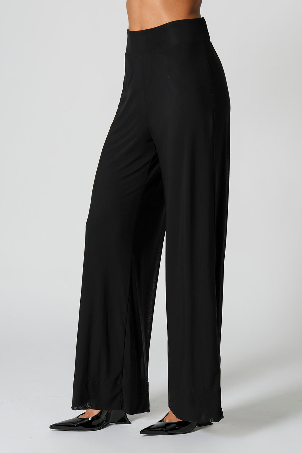 Calça Pantalona Em Tule TRIMIX