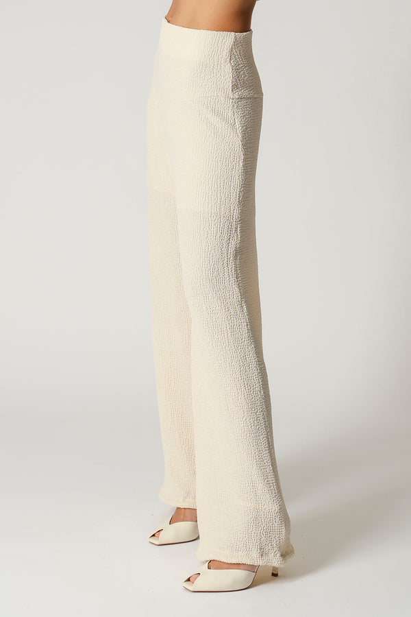 Calça De Modelagem Aladim Com Textura Honeycomb TRIMIX