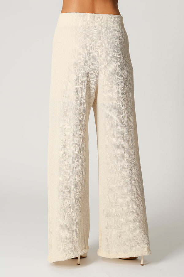 Calça De Modelagem Aladim Com Textura Honeycomb TRIMIX