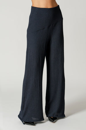 Calça De Modelagem Aladim Com Textura Honeycomb TRIMIX